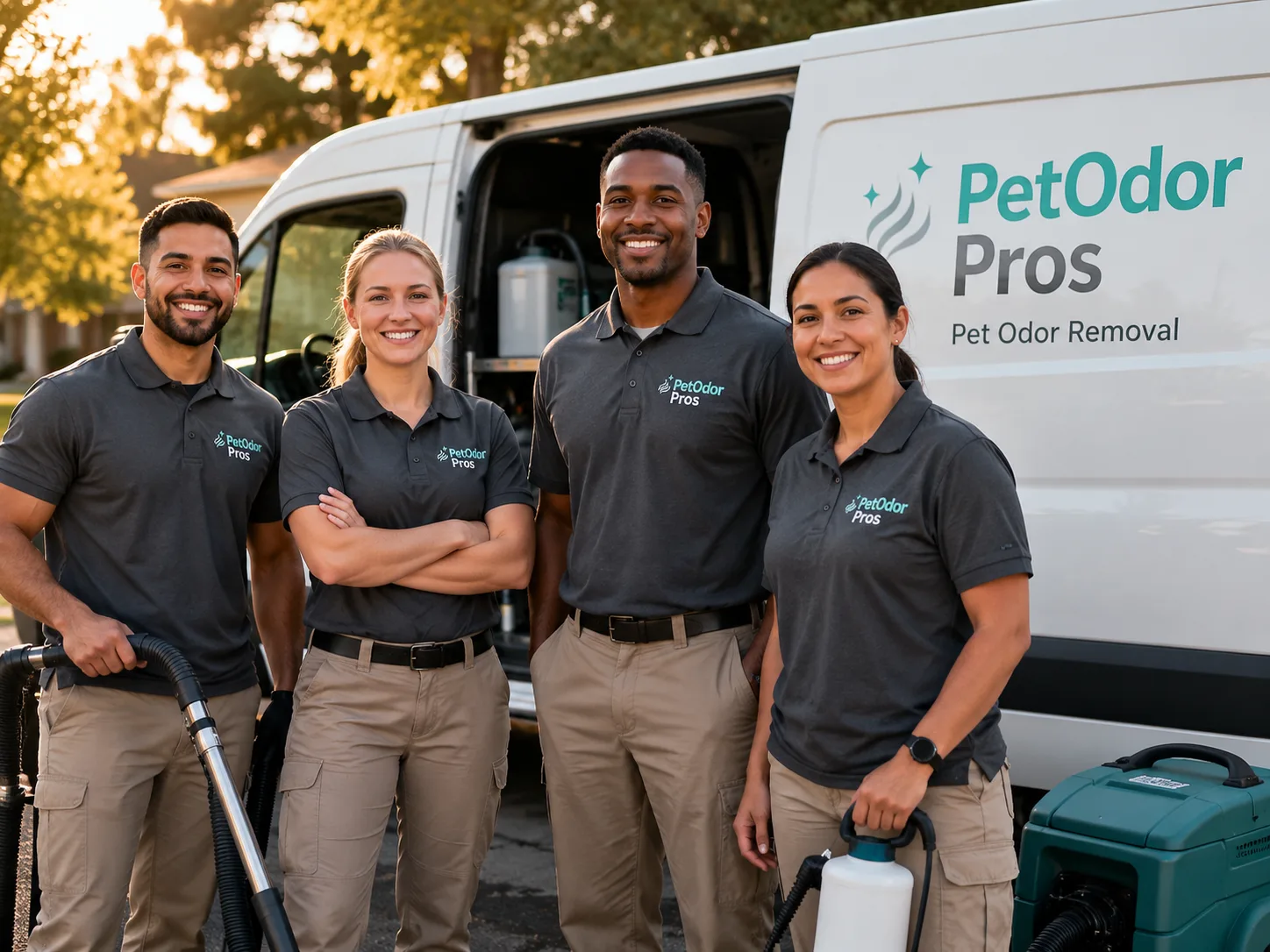 Pet Odor Removal team serving Azle, TX